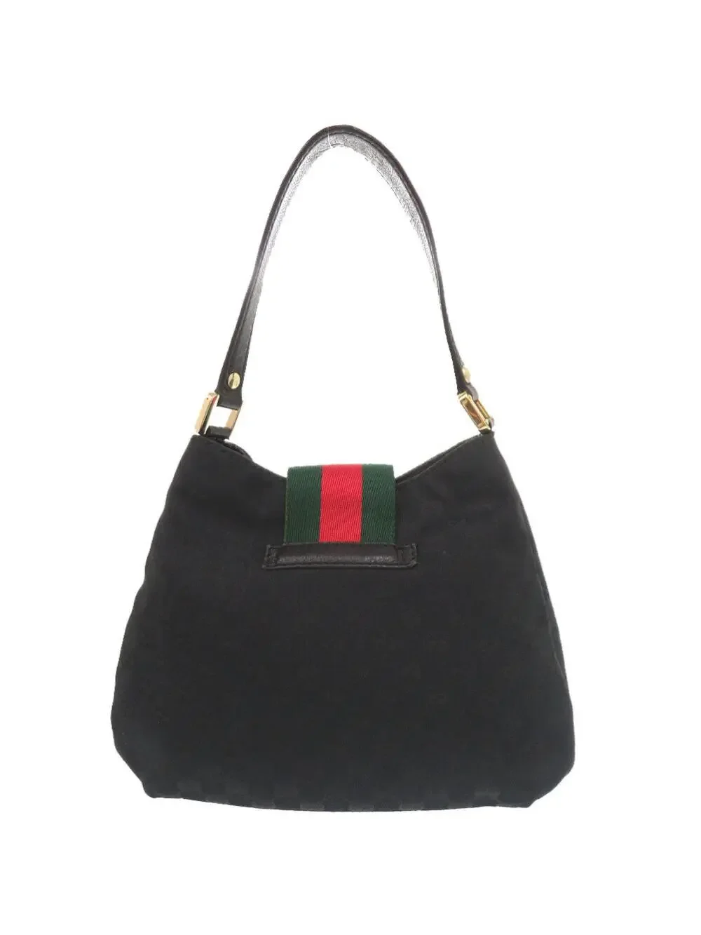 Gucci New Ladies Web Hobo Gg Canvas #252030G80B